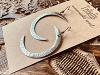 Image 1 of Crescent Moon in sterling silver/ n4