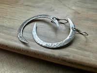 Image 2 of Crescent Moon in sterling silver/ n4