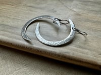 Image 5 of Crescent Moon in sterling silver/ n4