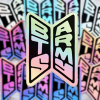 Image 1 of ARMY/BTS Holographic Sticker