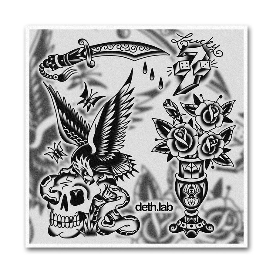 "BORN TO FLY" | 12X12 FLASH PRINT 