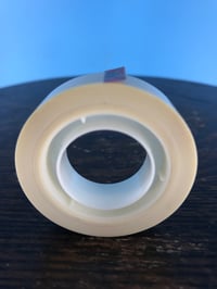 Image 2 of 3M 1/2" 66' 41 Series Pro Audio White Tinted Archival Splicing Tape