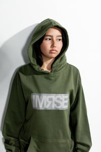 Image 1 of Block Logo Hoodie (Olive)