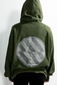 Image 2 of Block Logo Hoodie (Olive)