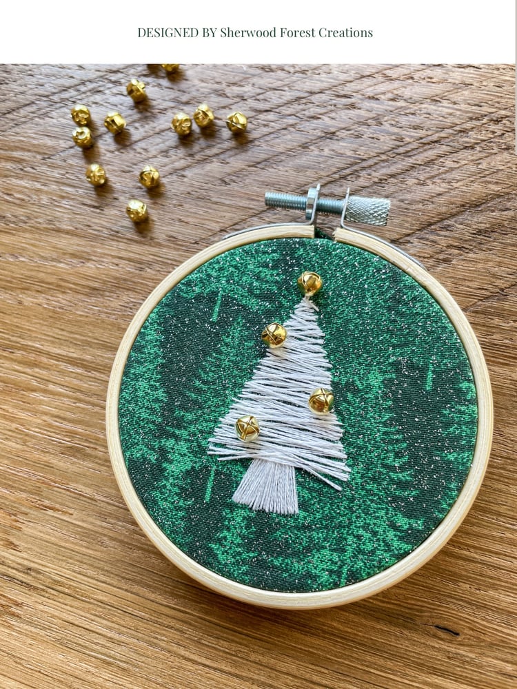 Image of Embroidered Holiday Ornaments Workshop