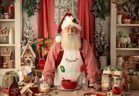 Image 4 of Nov 18th Cookies with Santa White kitchen 