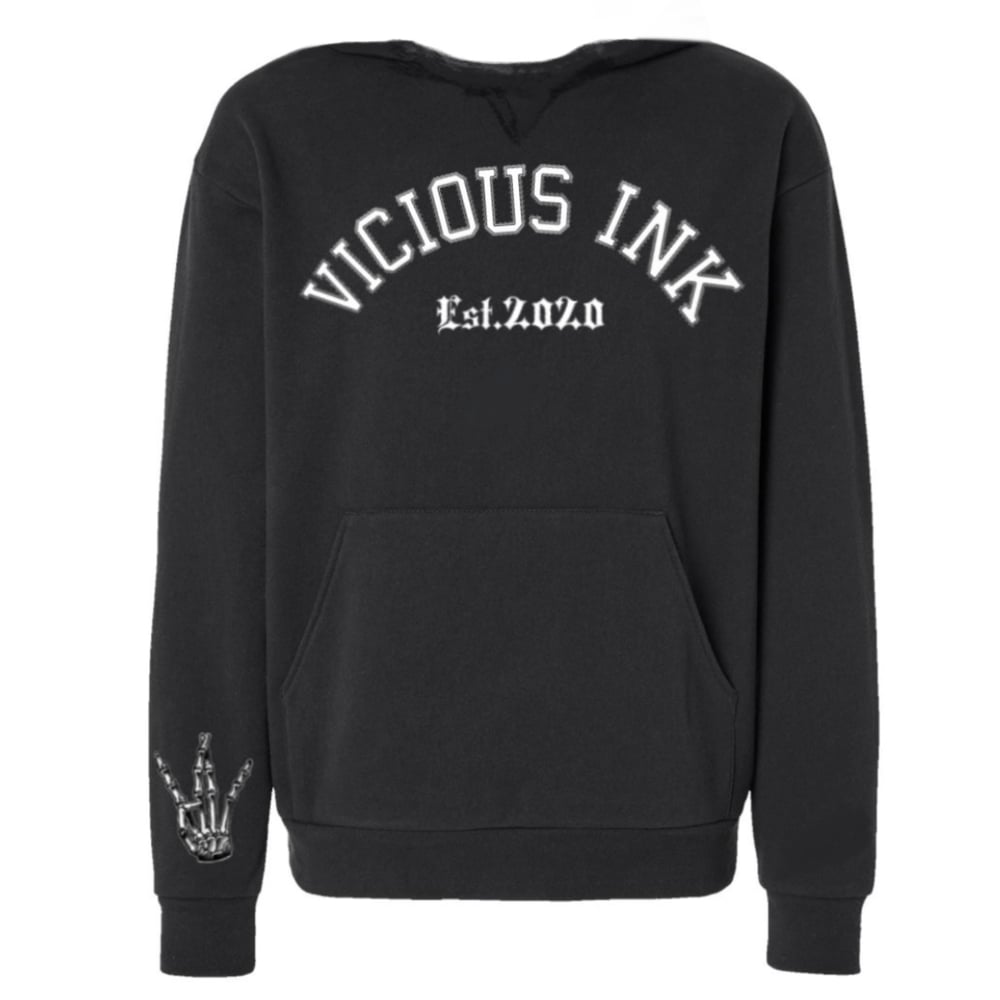 Image of West Side VI BLK College Crew Neck 