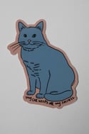 Secret Cat Sticker