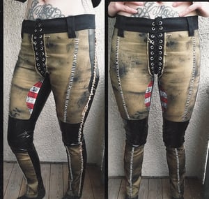 Image of Stitched & frayed pants size S/M