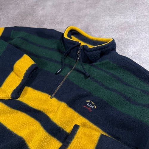 Image of 1990s Paul & Shark 1/4 Zip Up Fleece, Size XXL