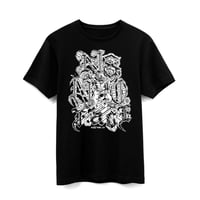 Image 3 of *TOUR OVERSTOCK* N8NOFACE GEAR T-SHIRT (by Mass Turd)