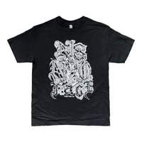 Image 1 of *TOUR OVERSTOCK* N8NOFACE GEAR T-SHIRT (by Mass Turd)