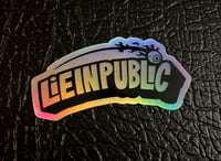 Lie In Public Sticker