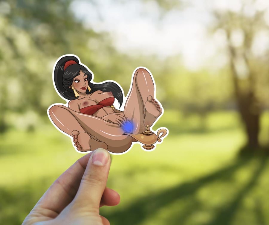 Image of The Lamp Princess Sticker 
