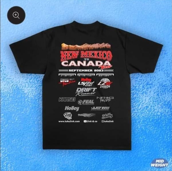 Corvette Tour Shirt