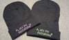Hex The Patriarchy Embroidered Beanies