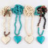 Gorgeous Butterfly Heart Shaped Charm Bracelet and Chain  Image 5