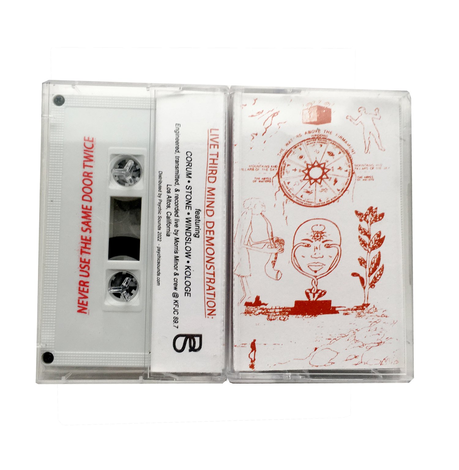 Never Use The Same Door Twice {live} cassette