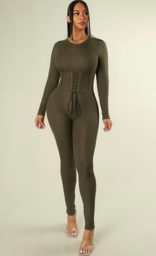 Image of Corset Jumpsuit 