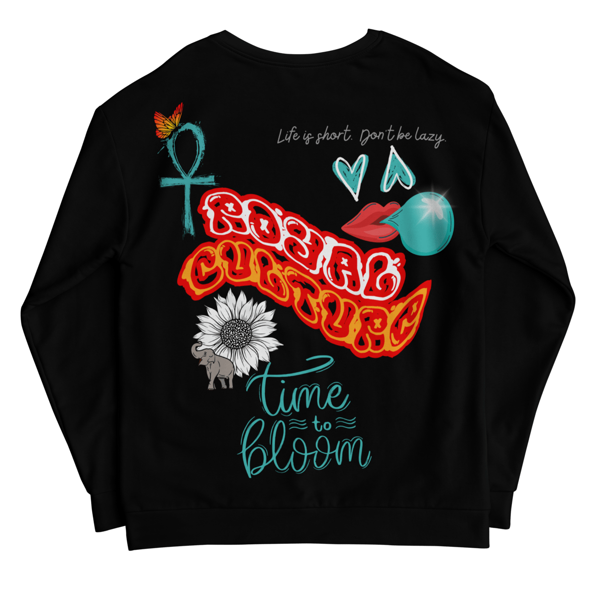 Image of Black Affirmation Crew Set 