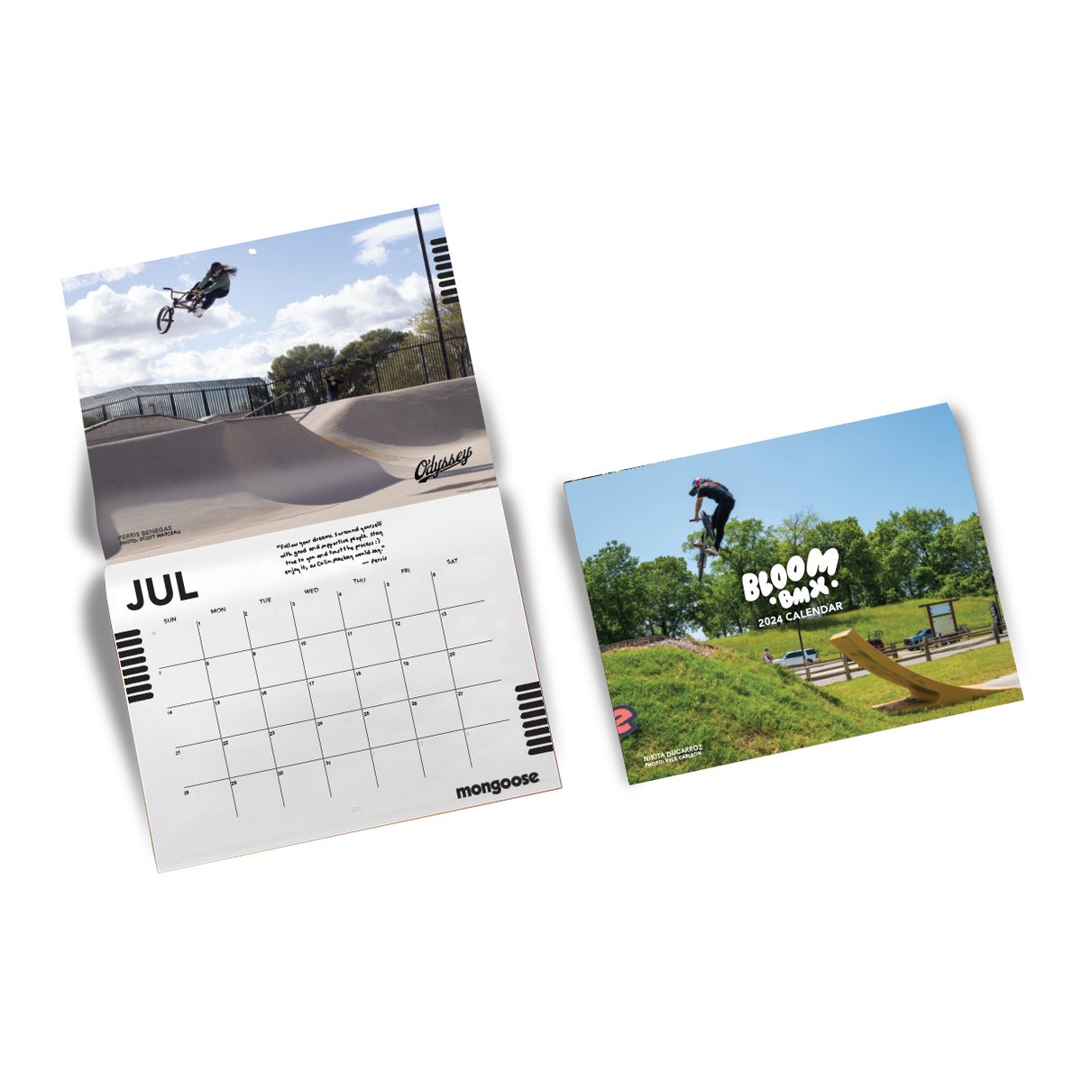 2024 Bloom BMX Calendar The Bloom BMX