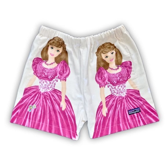 Vintage 1990s Barbie Princess Reworked Bennygonia Shorts UNISEX