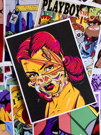 “Saving Face” Print (Midnight)