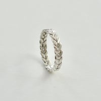 Image 2 of 3.5mm Wreath Ring in Silver