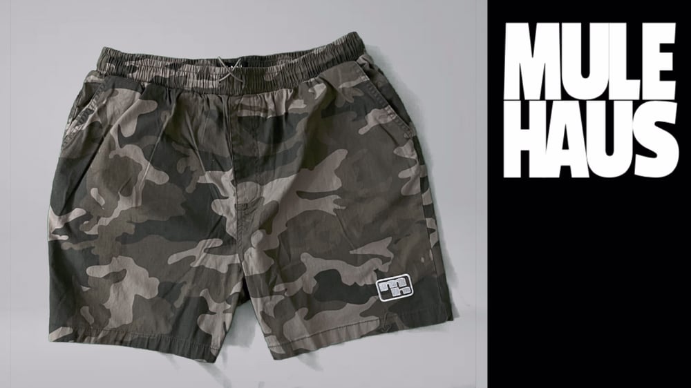 MH0028 MULE HAUS - CAMO SHORTS