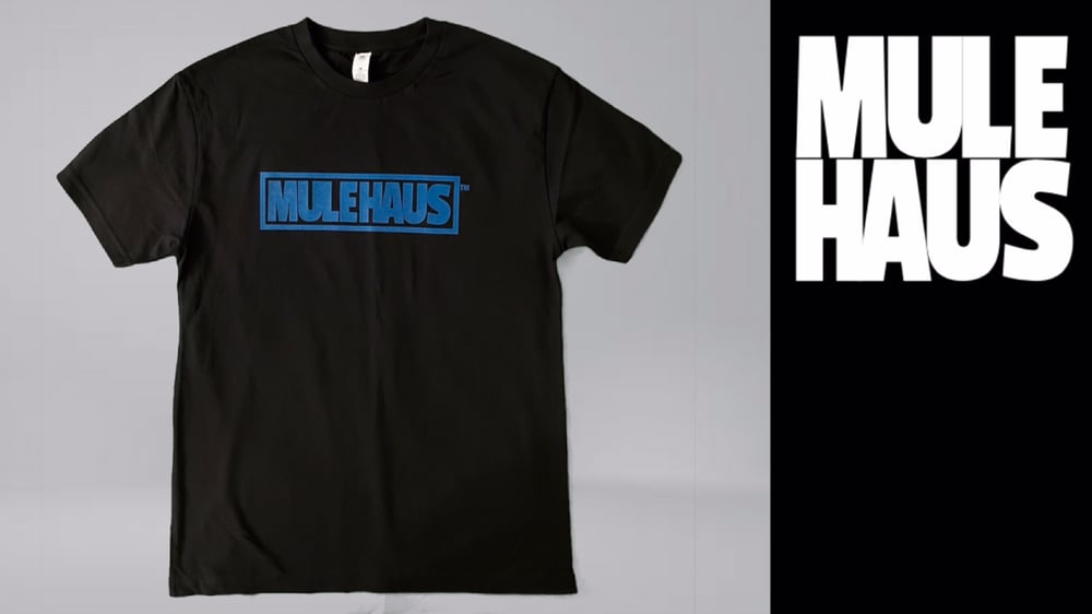 MH0029BB MULE HAUS - TRADEMARK BLACK AND BLUE