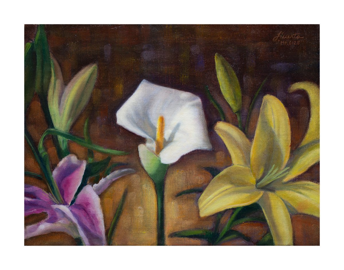 Image of 'Consider the Lilies' Print