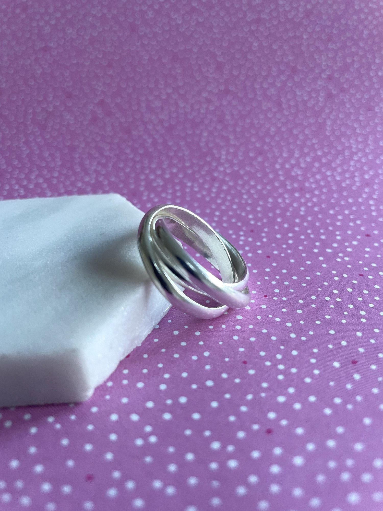 Silver russian hot sale wedding ring