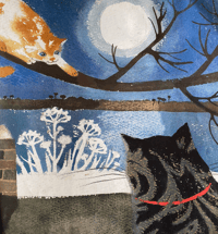 Image 2 of Motley the cat illustrations by Mary Fedden