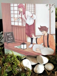 Image 1 of Print carré "à demain"