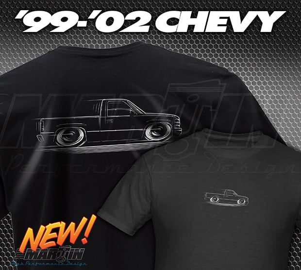99-02 Chevy Truck T-Shirts Hoodies Banners | Rob Martin High ...