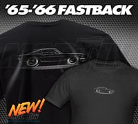 Image 1 of '65-'66 Fastback Mustang T-Shirts Hoodies and Banners 