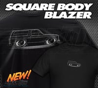 Image 1 of Square Body Chevy BLAZER T-Shirts Hoodies Banners