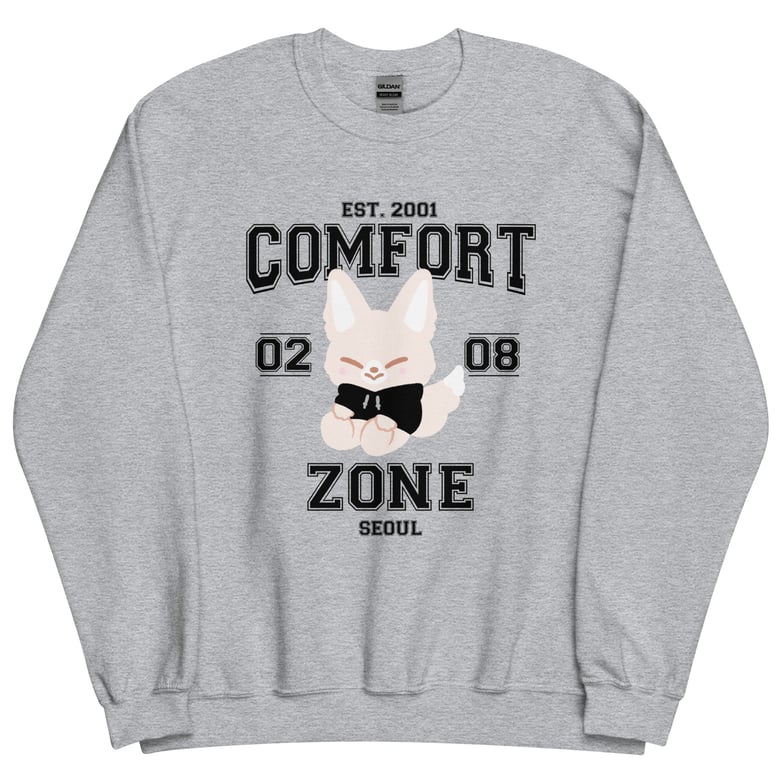Image of 0208 comfort zone sweatshirt