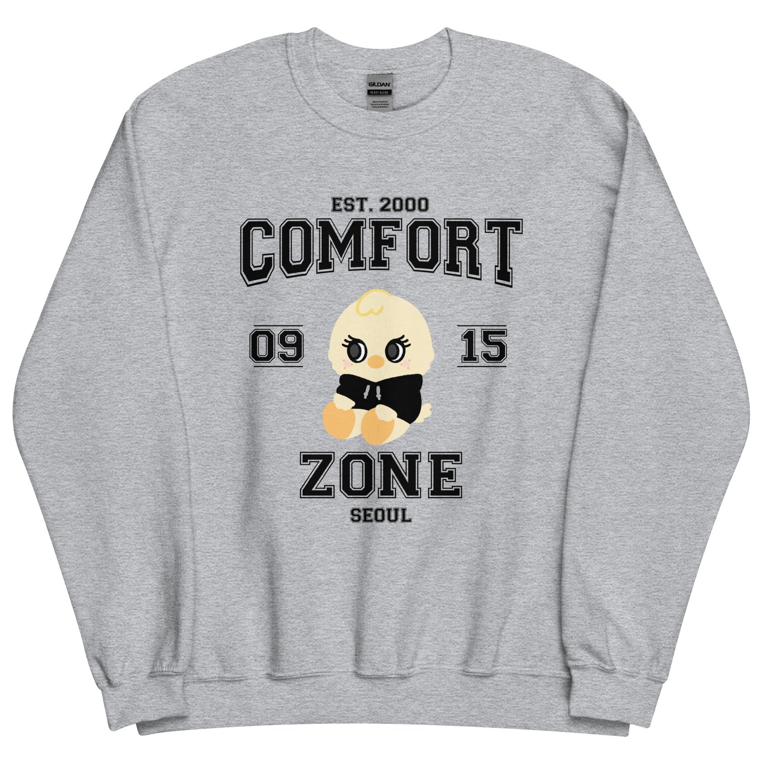 Image of 0915 chick comfort zone sweatshirt