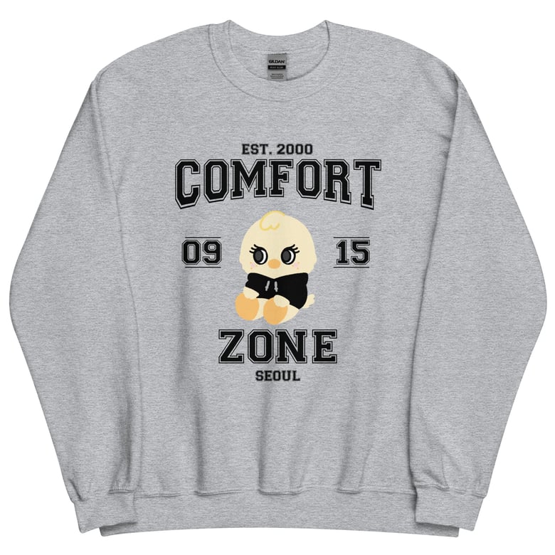 Image of 0915 chick comfort zone sweatshirt