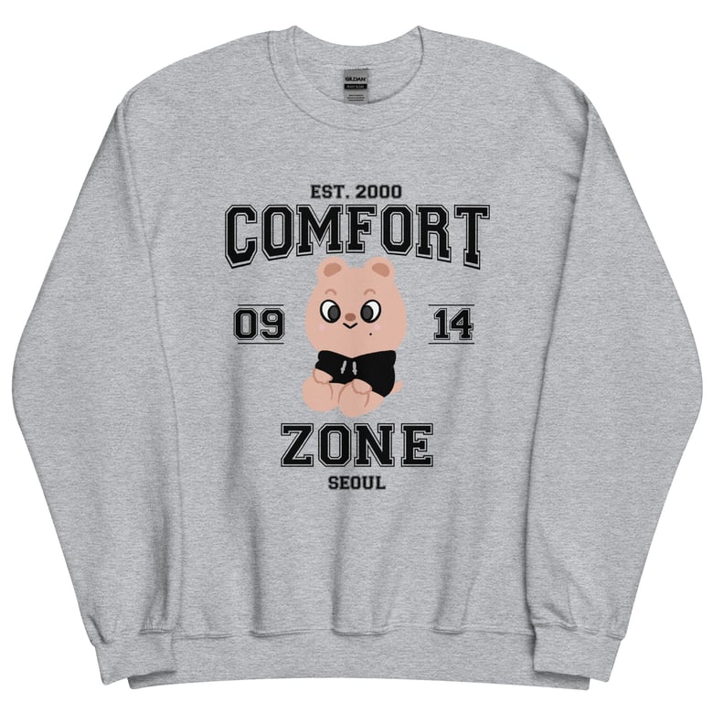 Image of 0914 comfort zone sweatshirt