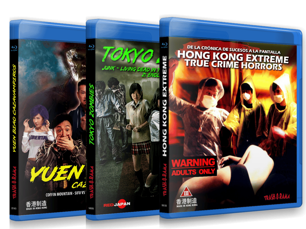 Image of COMBO EXTREME HONG KONG, TOKYO ZOMBIES & YUEN BIAO