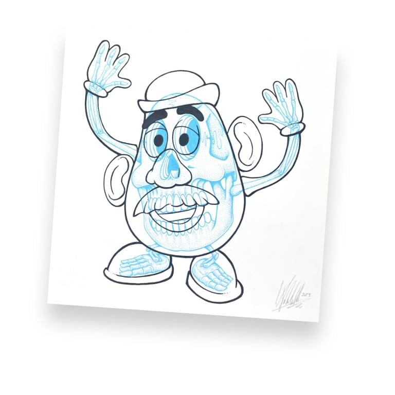Image of Best Spuddy - Original Drawing