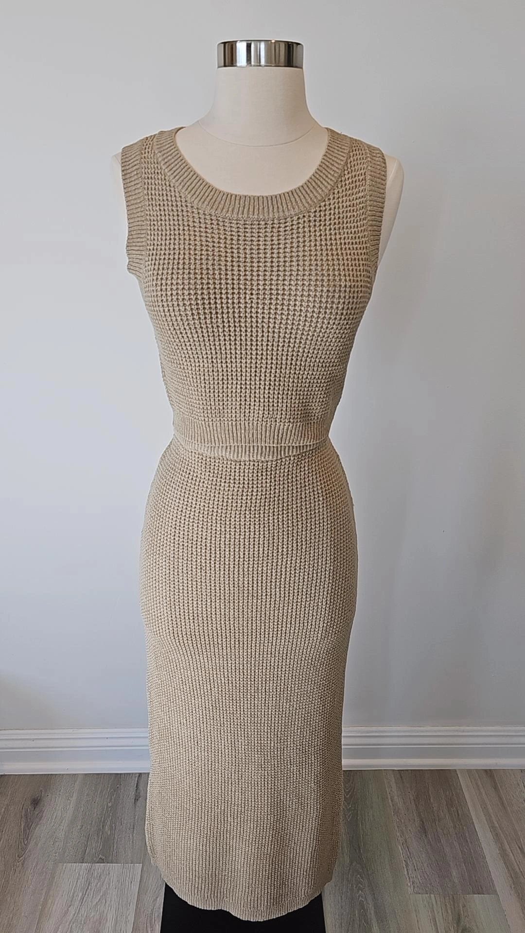 Image of Tawny knit two piece