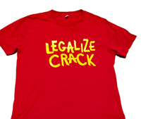 Image 1 of LEGALIZE CRACK T-SHIRT  / TOTE BAG 