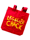 LEGALIZE CRACK T-SHIRT  / TOTE BAG 