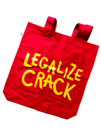 Image 3 of LEGALIZE CRACK T-SHIRT  / TOTE BAG 