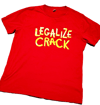 LEGALIZE CRACK T-SHIRT  / TOTE BAG 