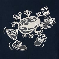 Image 2 of BLUE BOYZ X VOYAGE KIDS L/S TEE (NAVY BLUE) 