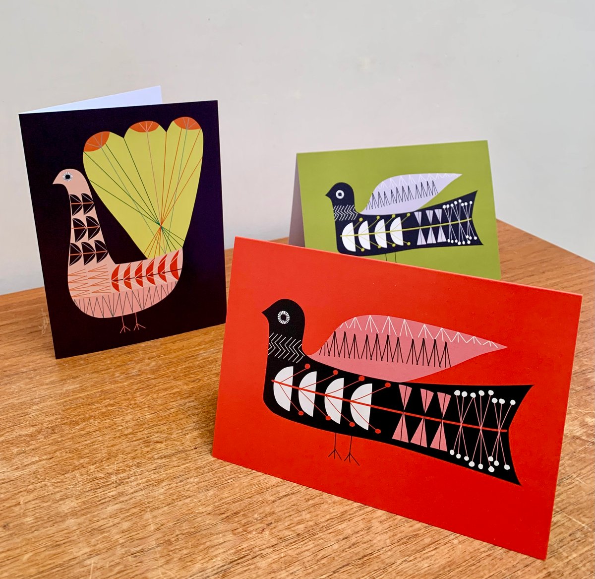 Scandi Bird Cards